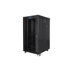 LANBERG Podni ormar, 19", 22U, 600x800, LCD staklena vrata, crna